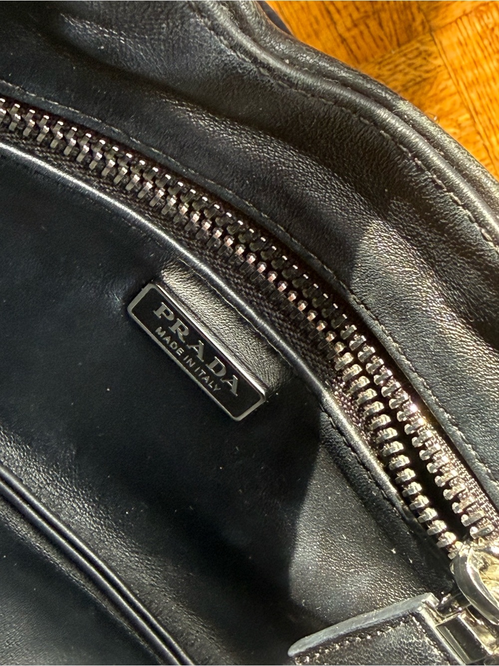 Prada Moon Leather Shoulder Bag - Picture 7 of 10
